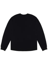 POCKET LONG SLEEVE T-SHIRT BLACK