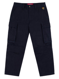 CARGO DENIM PANTS RAW INDIGO