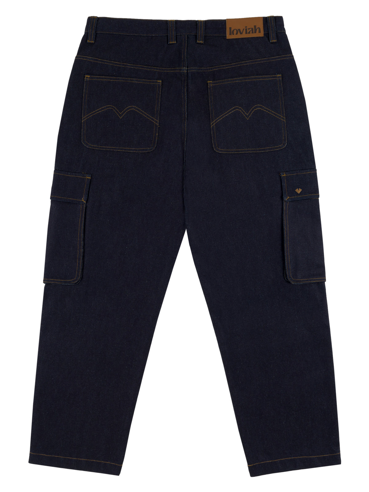 ULTIMATE CARGO PANTS RAW INDIGO