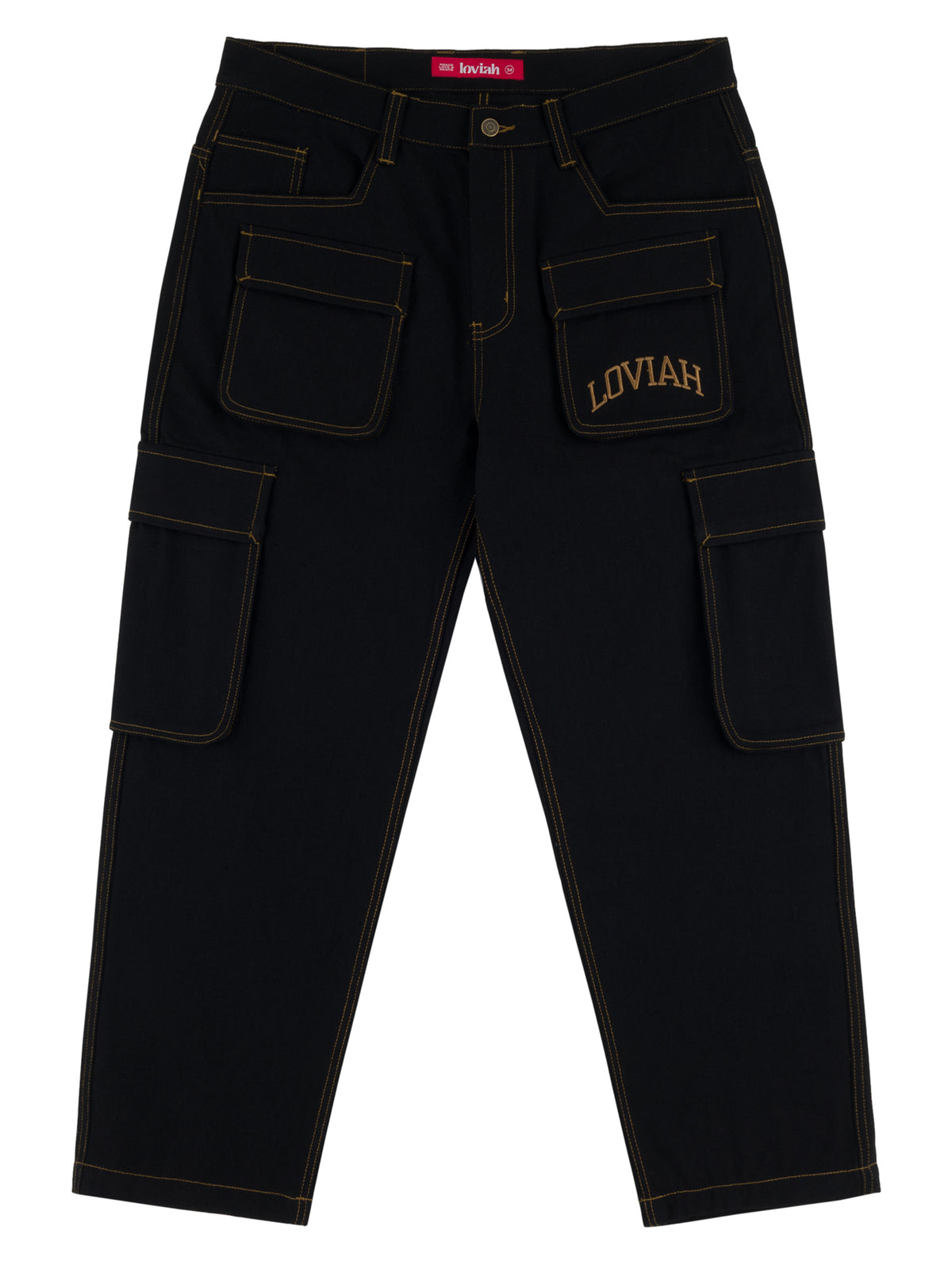 ULTIMATE CARGO PANTS RAW BLACK