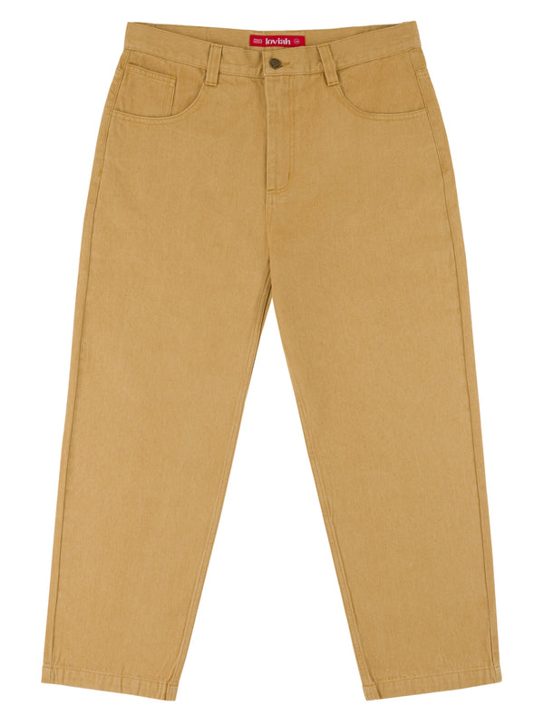 5 POCKET DENIM PANTS BEIGE