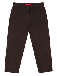 5 POCKET DENIM PANTS BROWN