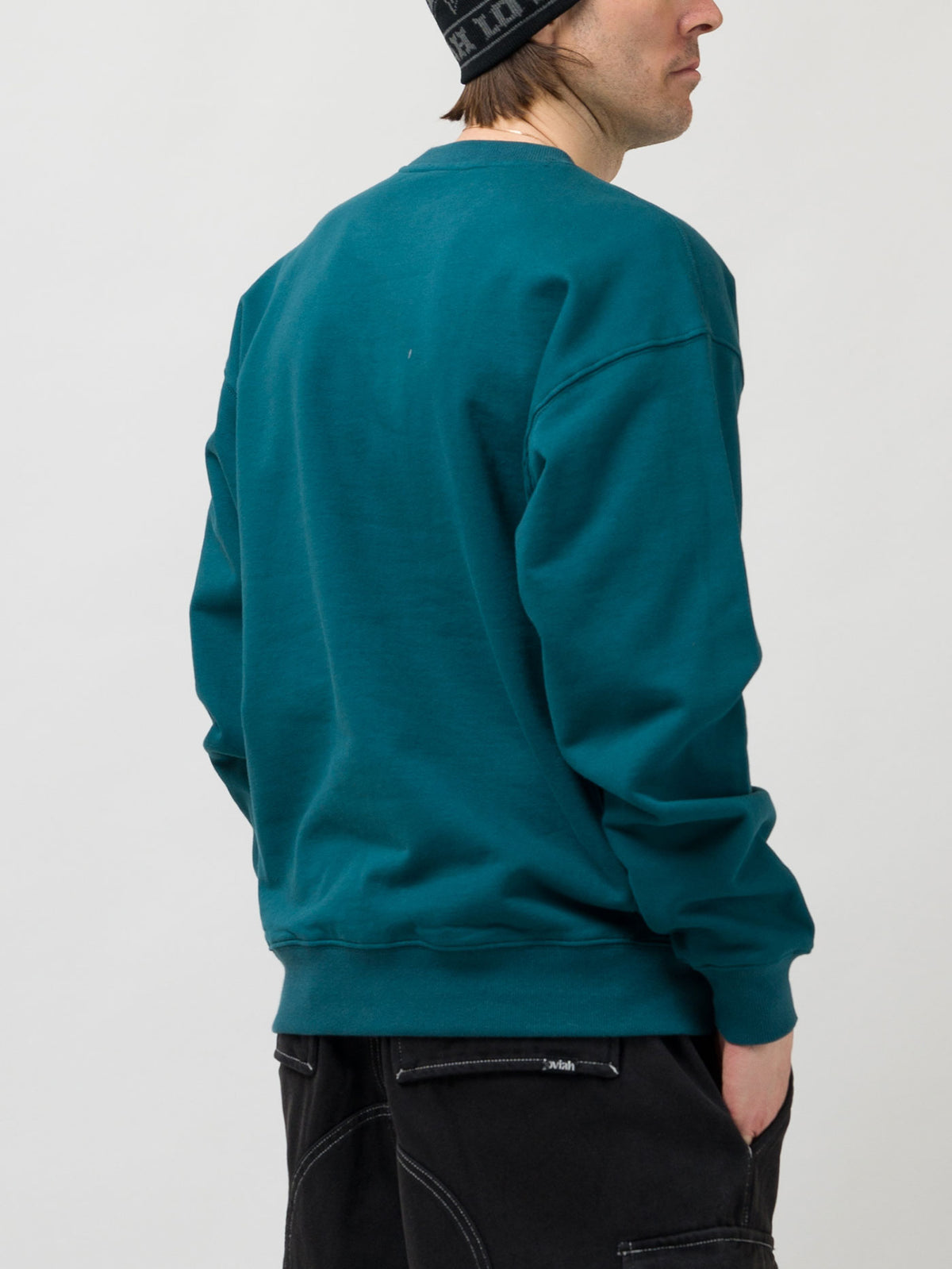 HEARTMAN CREWNECK | TEAL