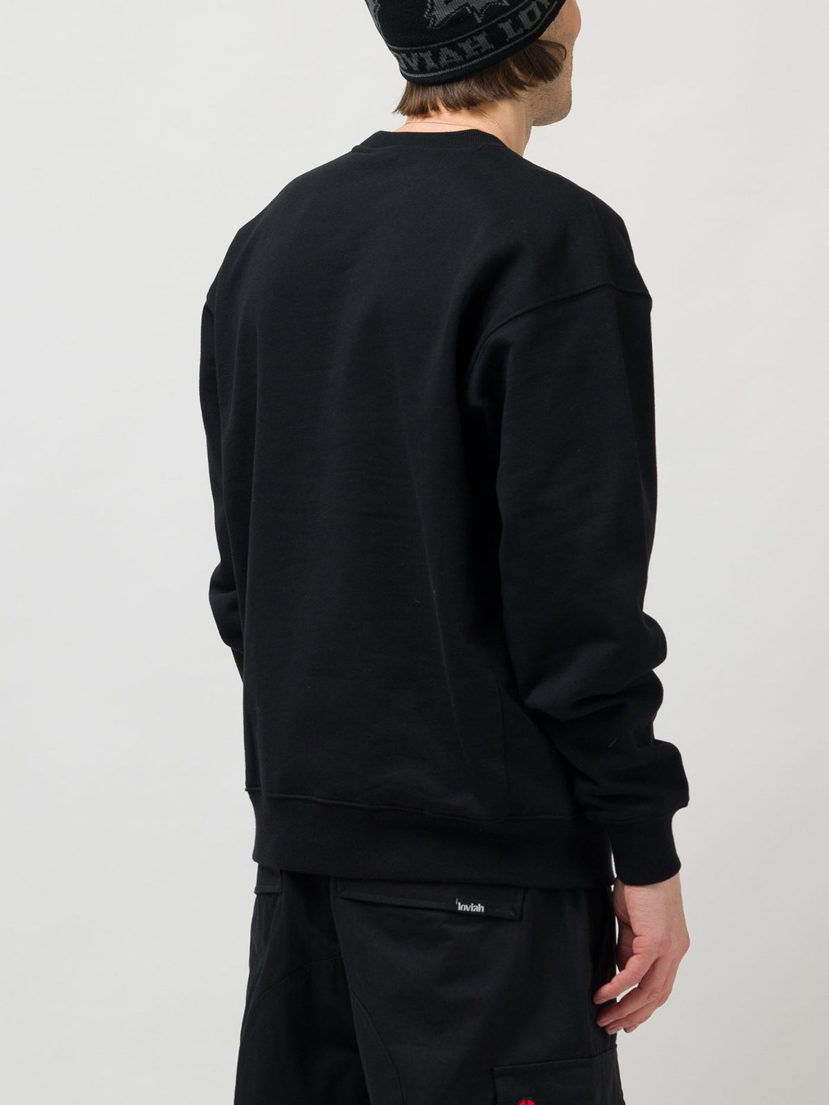HEARTMAN CREWNECK BLACK | BLACK