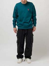 HEAVY DUTY CARGO DENIM PANTS | BLACK WASH DENIM