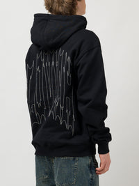 HELL-V ZIP HOODIE | BLACK