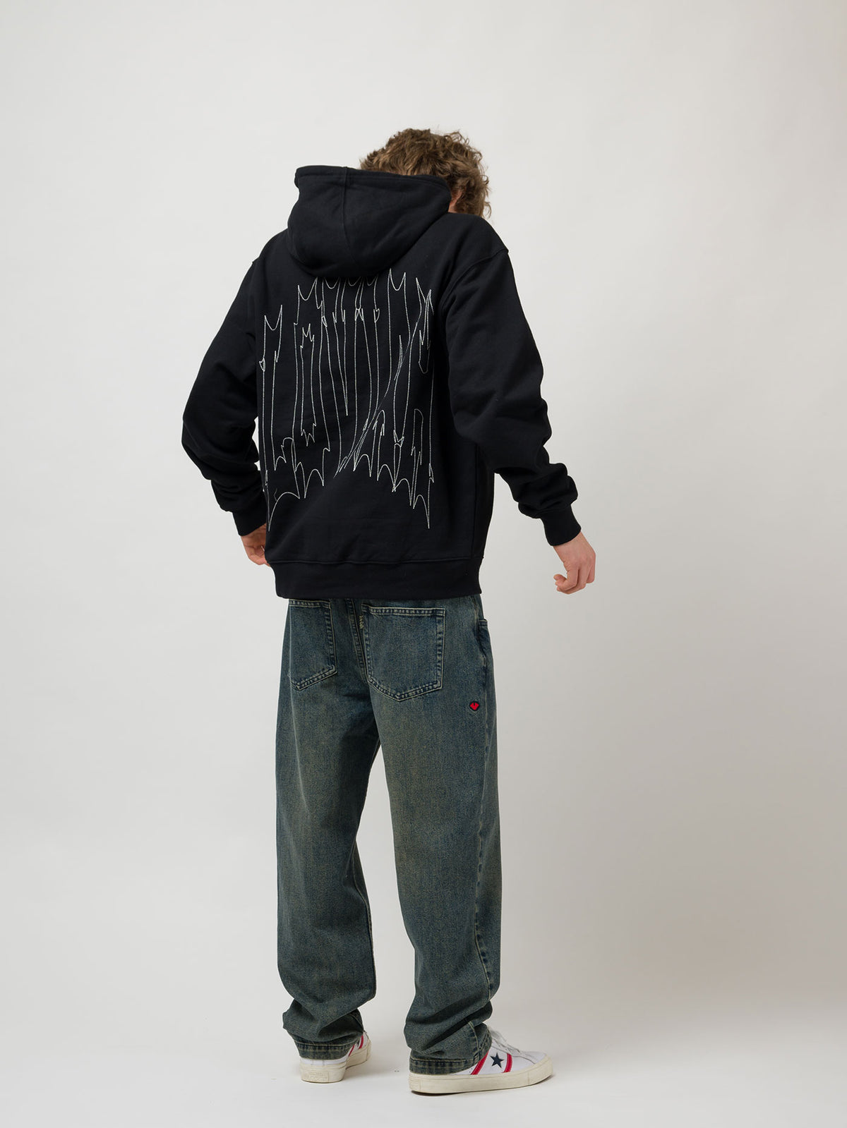 HELL-V ZIP HOODIE | BLACK