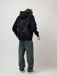 HELL-V ZIP HOODIE | BLACK