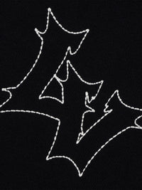 HELL-V ZIP HOODIE | BLACK