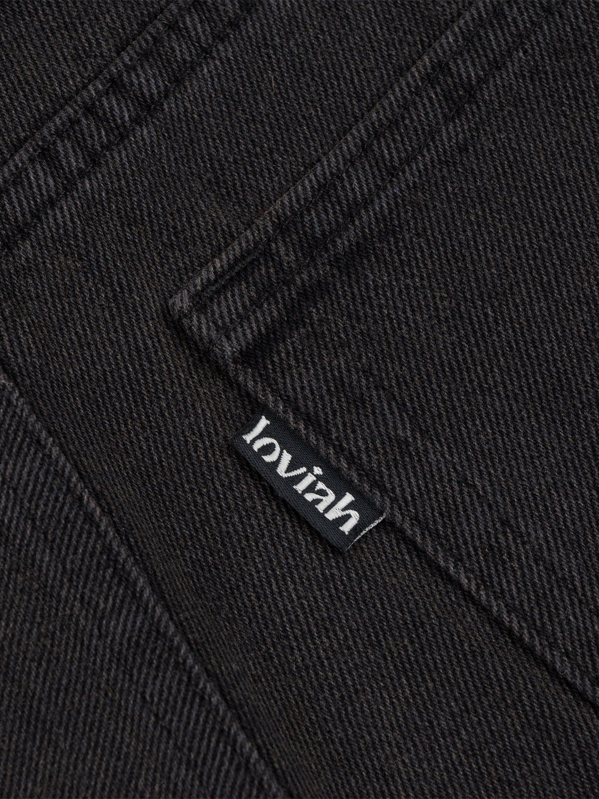 JHORTS DENIM SHORTS | BLACK WASH DENIM