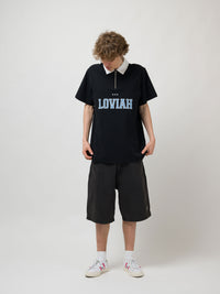 JHORTS DENIM SHORTS | BLACK WASH DENIM