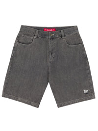 JHORTS DENIM SHORTS | GREY STONEWASH