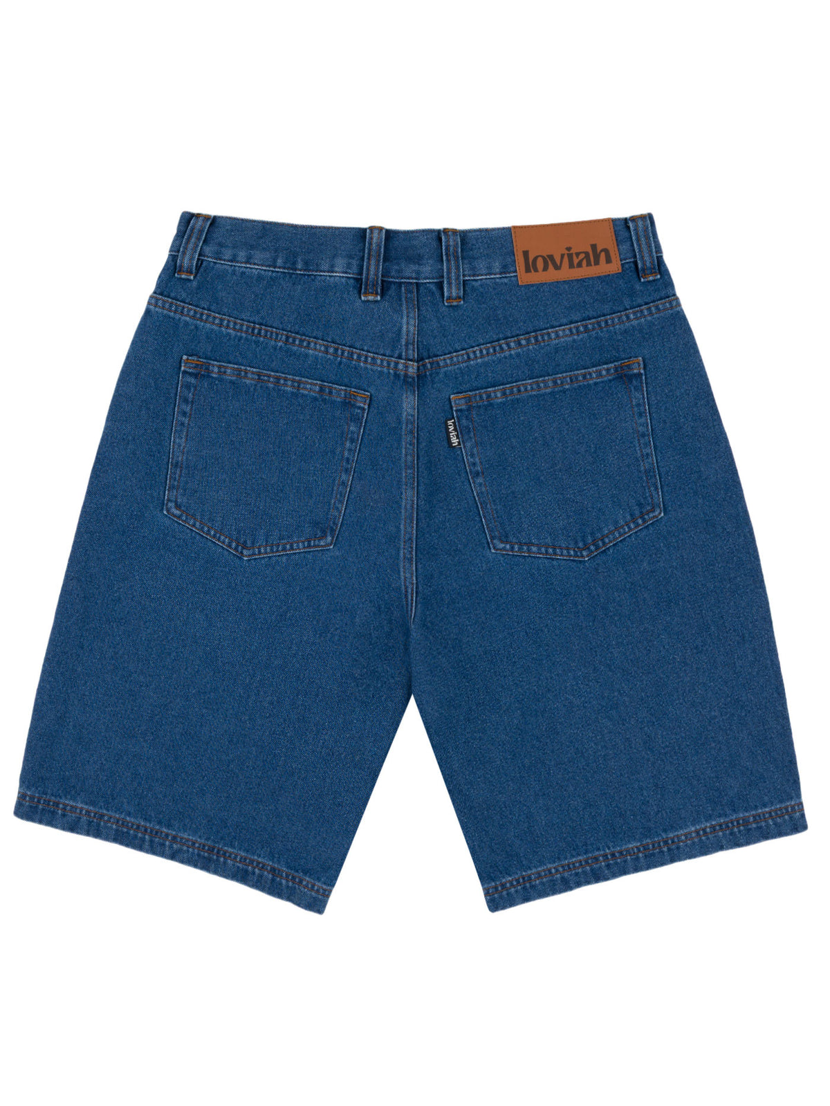JHORTS DENIM SHORTS | INDIGO MEDIUM WASH