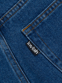 JHORTS DENIM SHORTS | INDIGO MEDIUM WASH