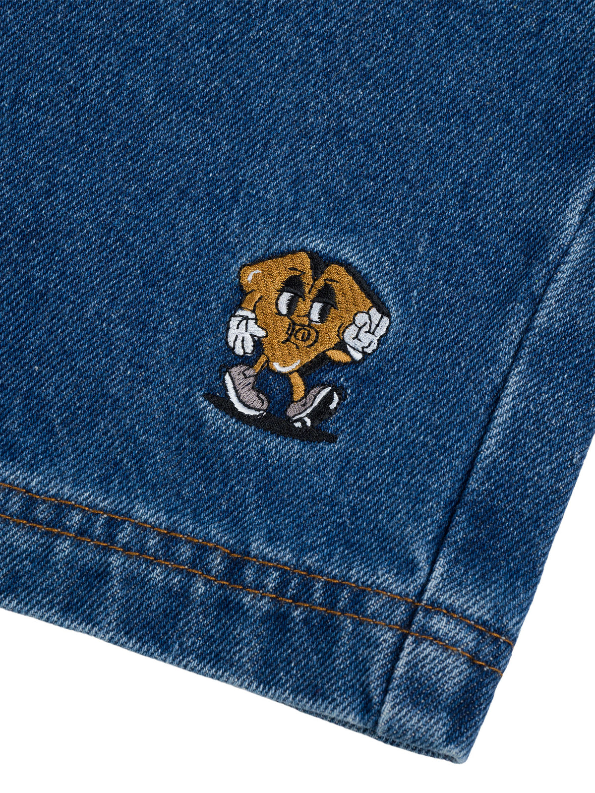 JHORTS DENIM SHORTS | INDIGO MEDIUM WASH