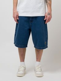 JHORTS DENIM SHORTS | INDIGO MEDIUM WASH