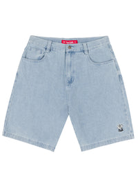 JHORTS DENIM SHORTS | WHITE BLUE WASH