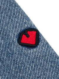 OG BAGGY ACID WASH 5 POCKET DENIM PANTS | INDIGO MEDIUM ACID WASH