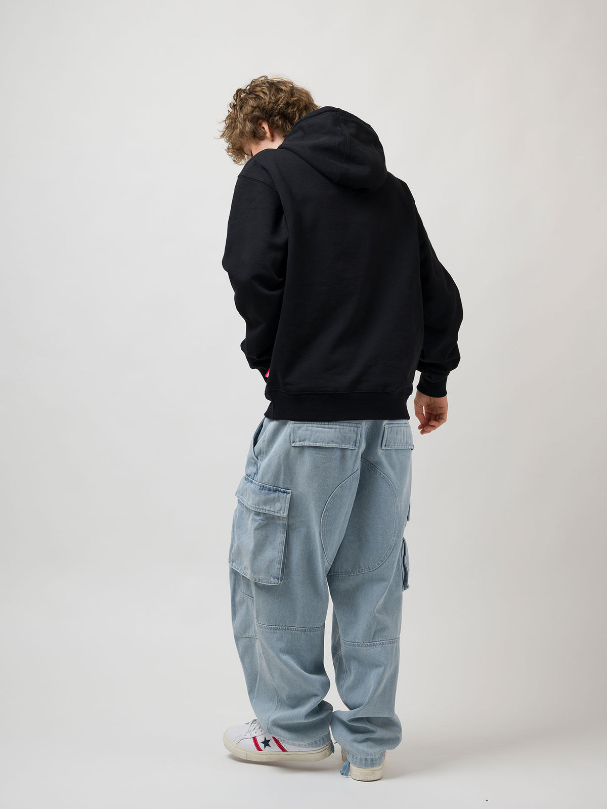 ORIGINAL DENIM HOODIE | BLACK