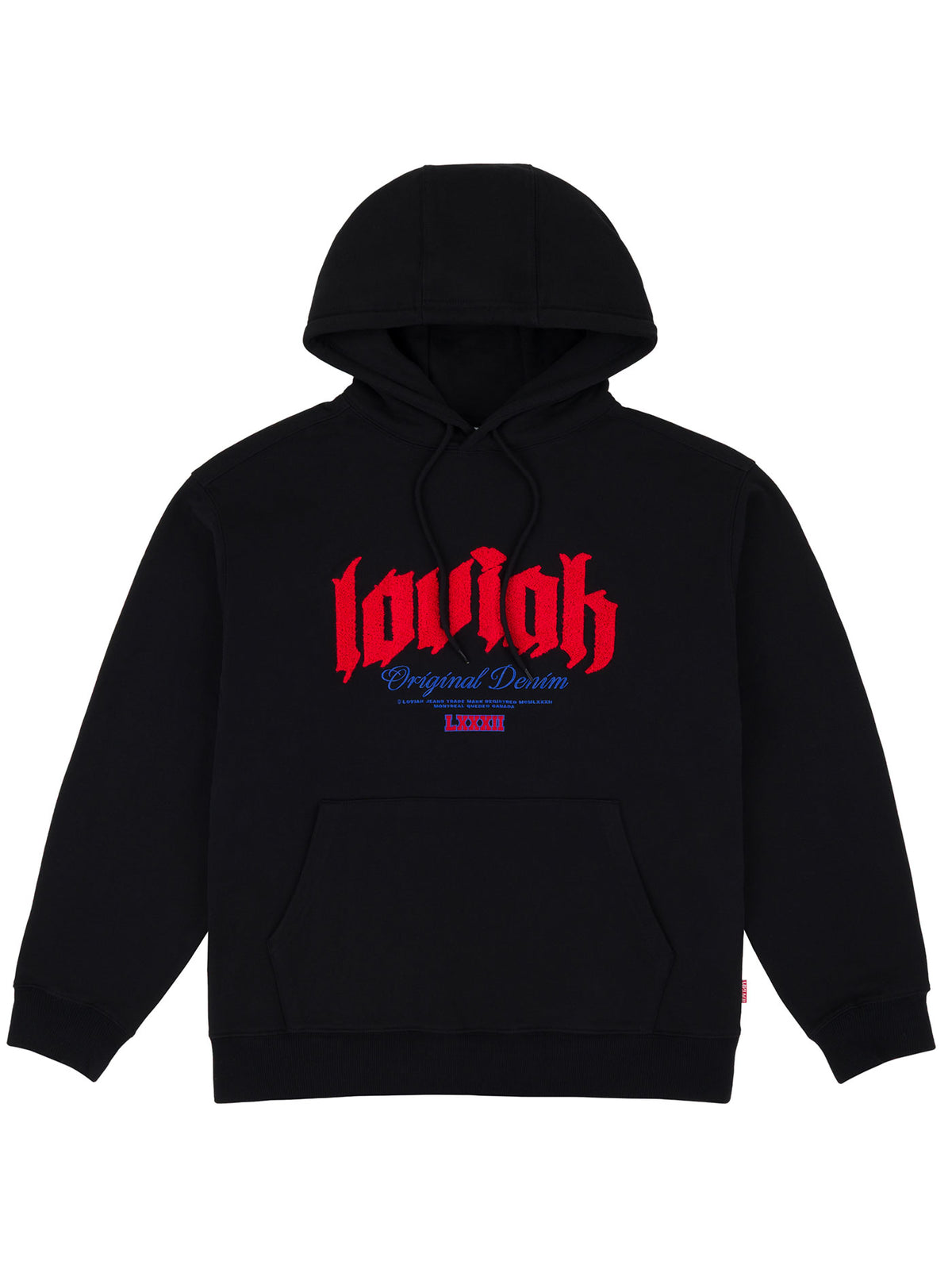 ORIGINAL DENIM HOODIE | BLACK