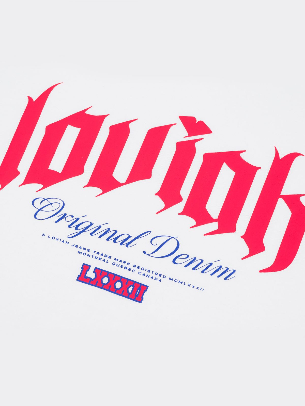 ORIGINAL DENIM T-SHIRT | WHITE