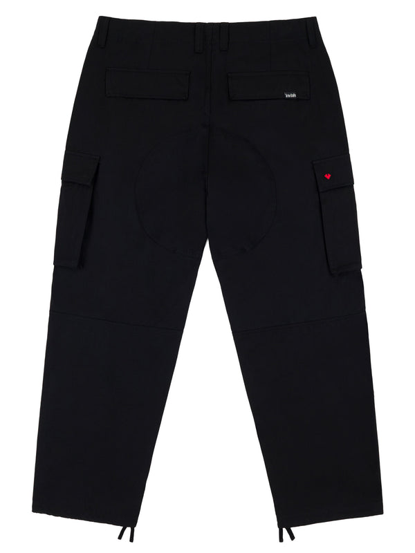PARATROOPER V2 COTTON CARGO PANTS | BLACK
