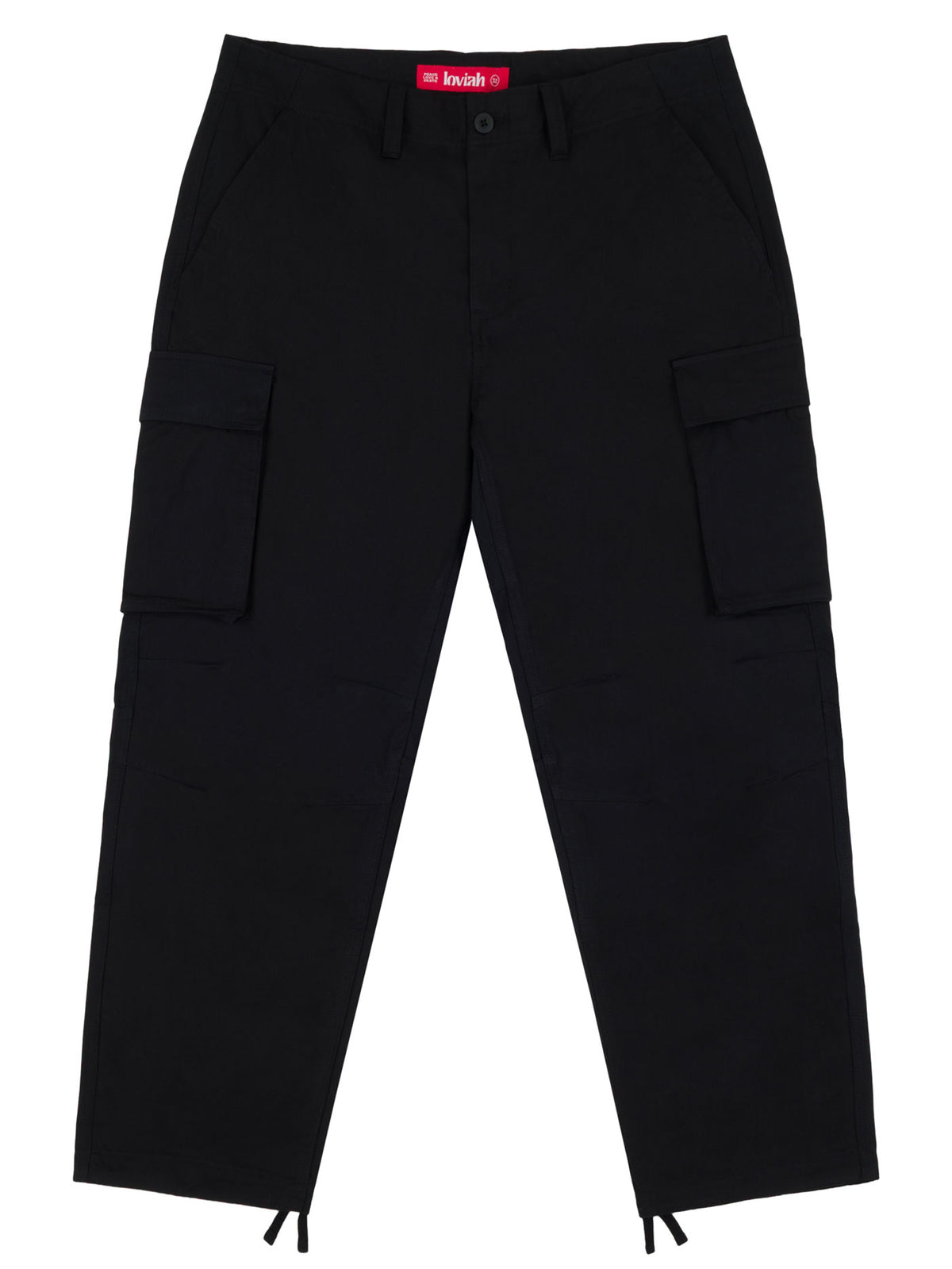 PARATROOPER V2 COTTON CARGO PANTS | BLACK