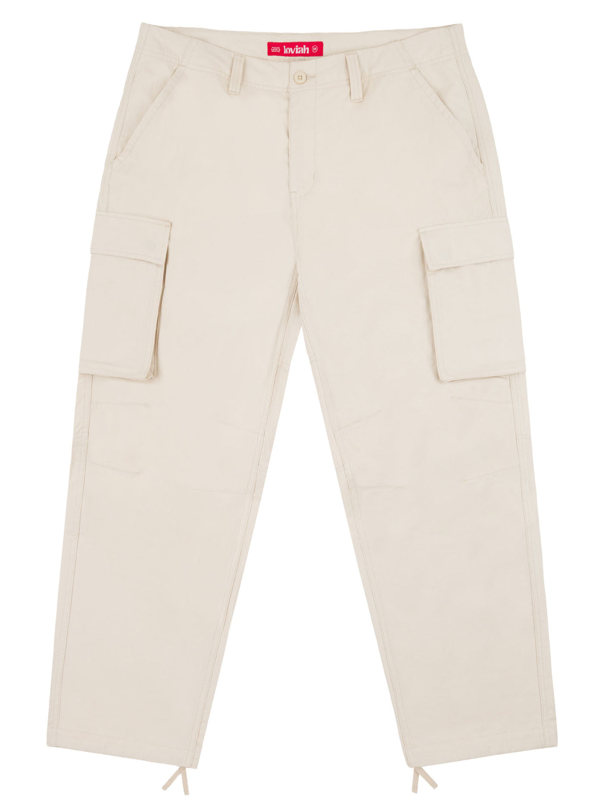 PARATROOPER V2 COTTON CARGO PANTS | LIGHT BONE
