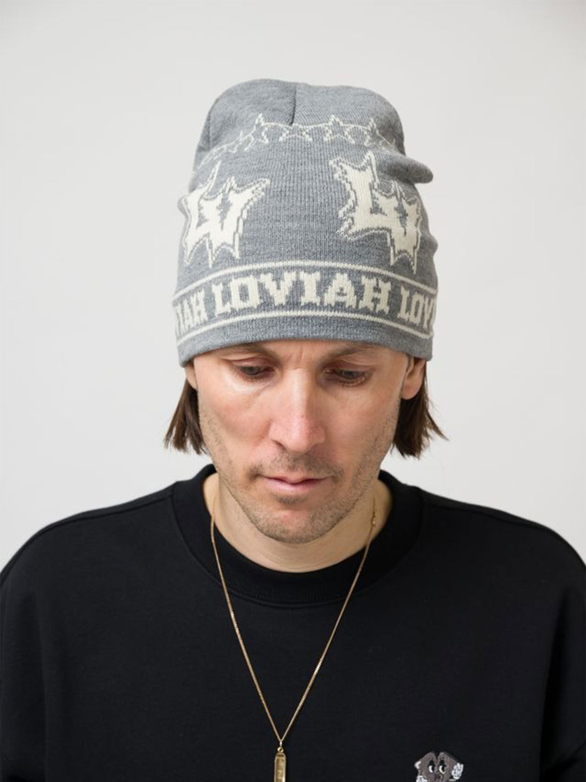 HELL-V BEANIE | HEATHER GREY