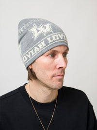 HELL-V BEANIE | HEATHER GREY