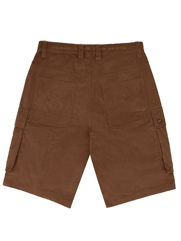 TROOPER CORDUROY SHORTS | BROWN