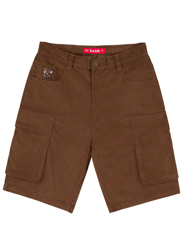 TROOPER CORDUROY SHORTS | BROWN