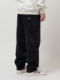 WORK DENIM SAND BLASTED | DIRTY WASH BLACK FADE