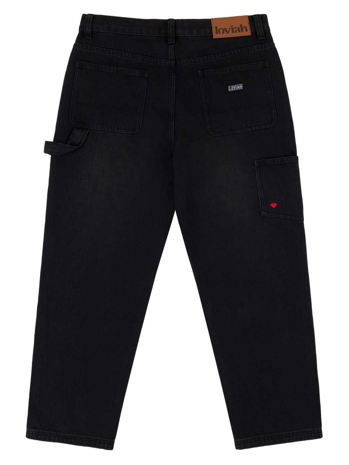 WORK DENIM SAND BLASTED | DIRTY WASH BLACK FADE