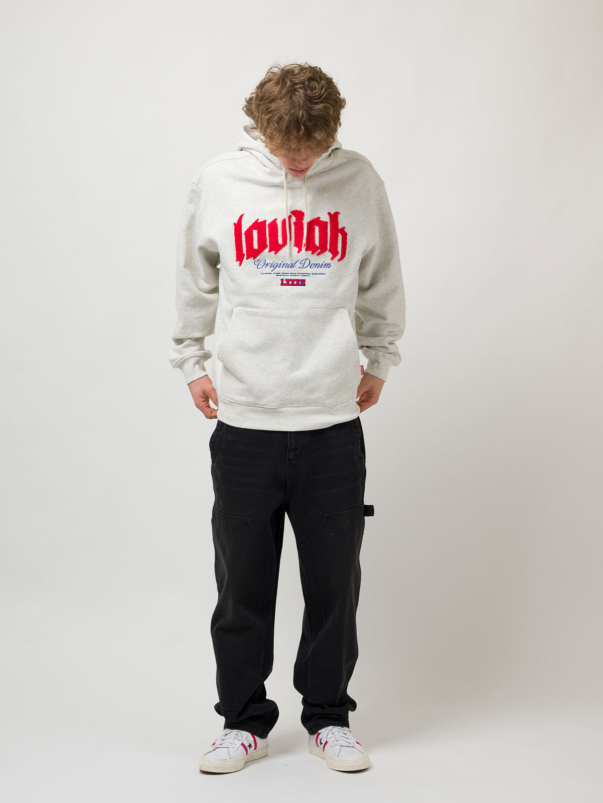 WORK DENIM SAND BLASTED | DIRTY WASH BLACK FADE