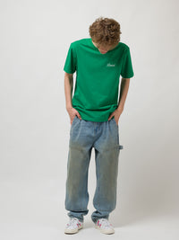 WORK DENIM SAND BLASTED | DIRTY BLEACH FADE