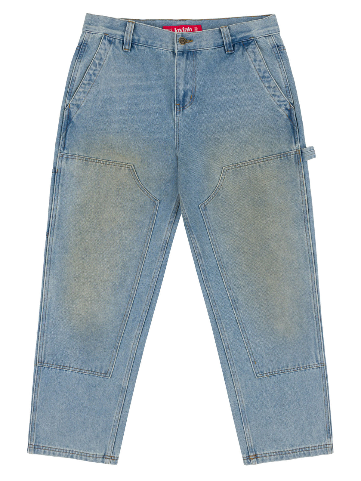 WORK DENIM SAND BLASTED | DIRTY BLEACH FADE